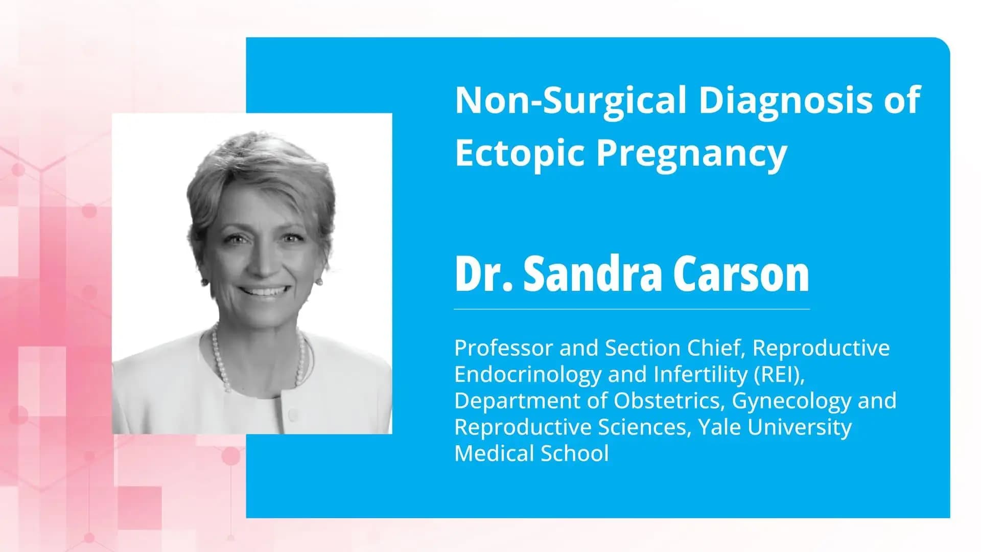 Non-Surgical Diagnosis of Ectopic Pregnancy