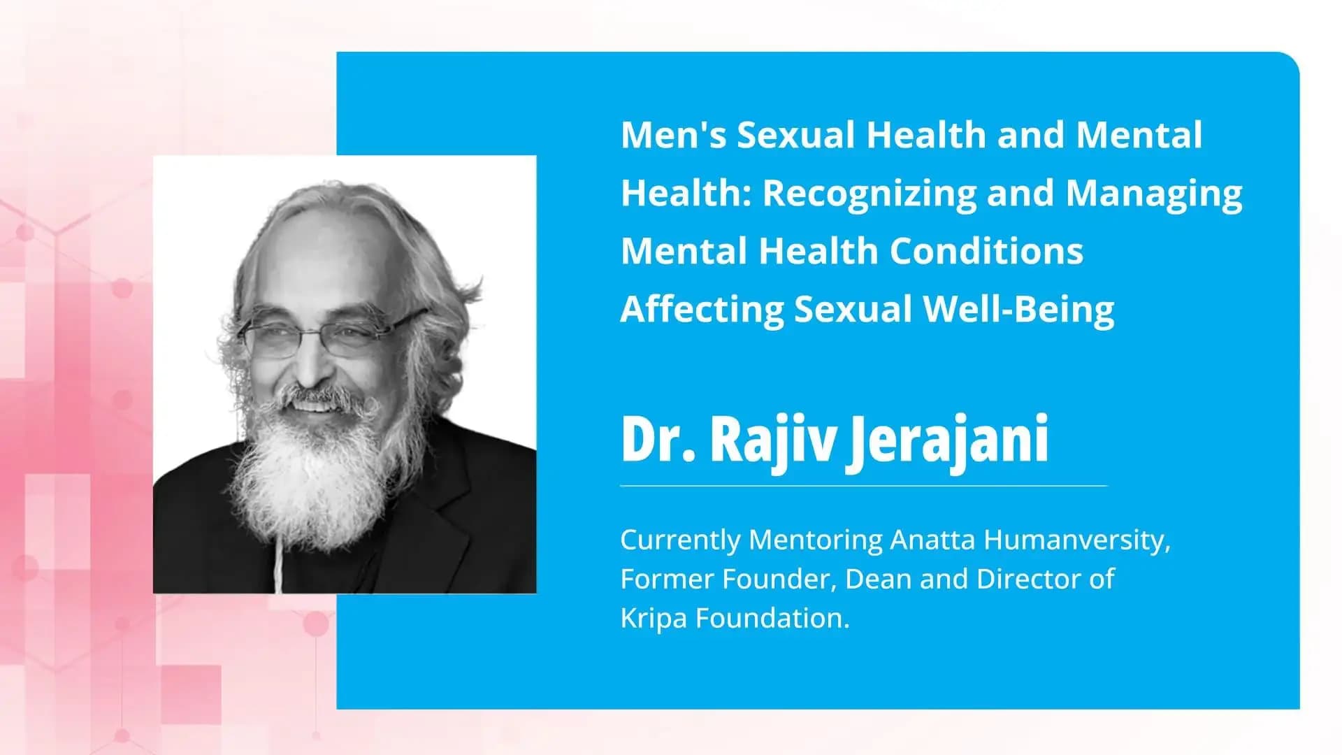 Men's Sexual Health and Mental Health: Recognizing and Managing Mental Health Conditions Affecting Sexual Well-Being
