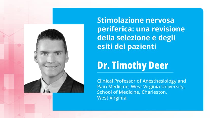 Stimolazione nervosa periferica: una revisione della selezione e degli esiti dei pazienti