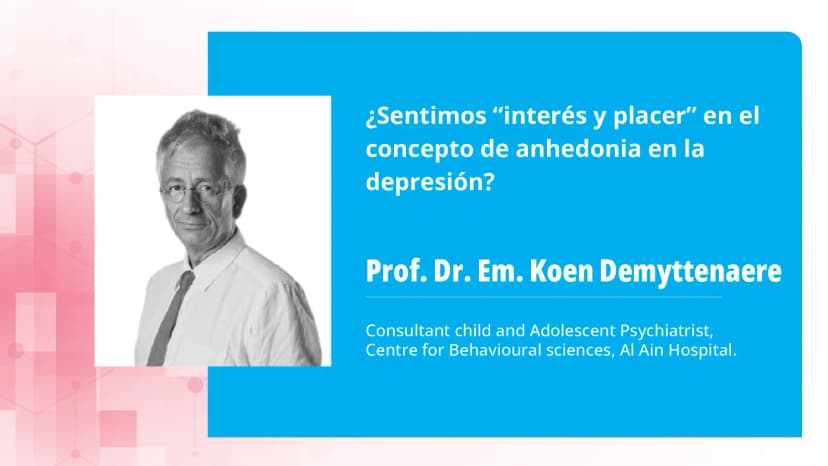 ¿Sentimos “interés y placer” en el concepto de anhedonia en la depresión?