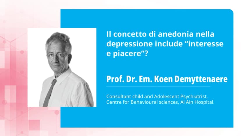 Il concetto di anedonia nella depressione include “interesse e piacere”?