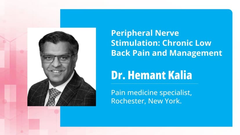 Peripheral Nerve Stimulation: Chronic Low Back Pain and Management