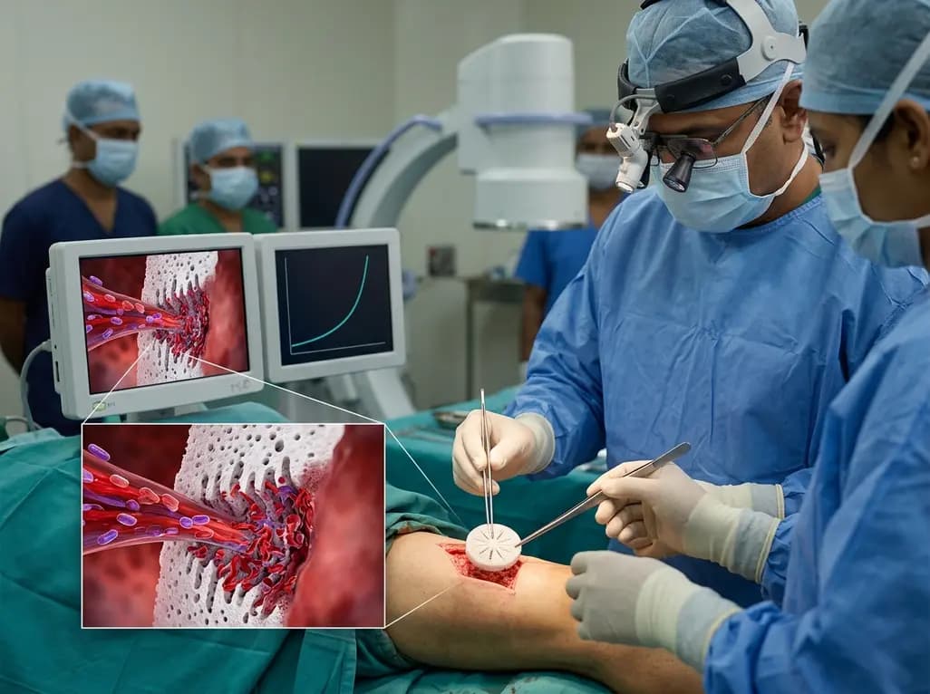 Innovative Silk Fibroin Sponge Accelerates Hemostasis in Bone Defects