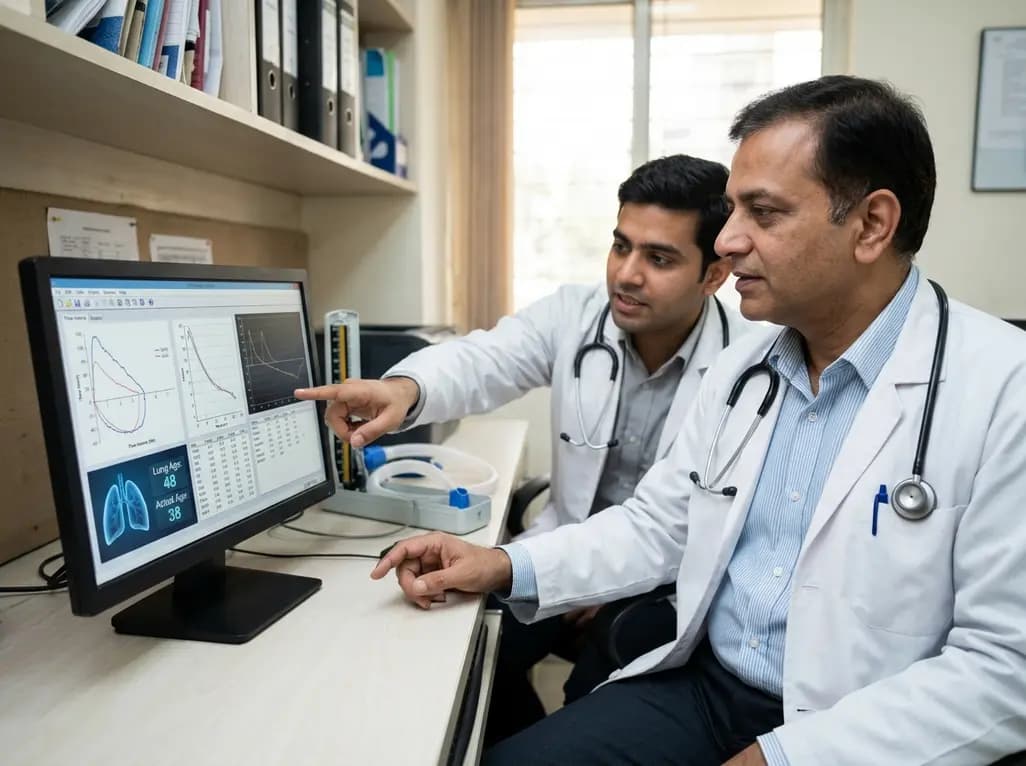 AI-Driven Lung Age Prediction: A New Metric for Respiratory Health