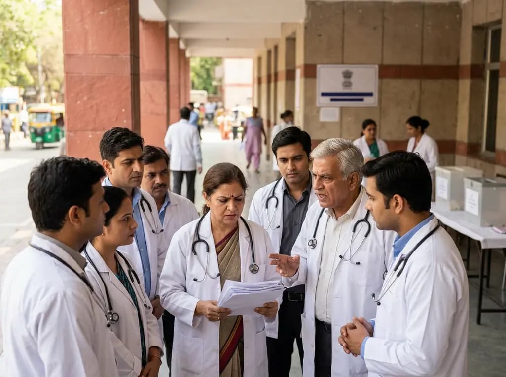 Controversy Clouds Delhi Medical Council Elections