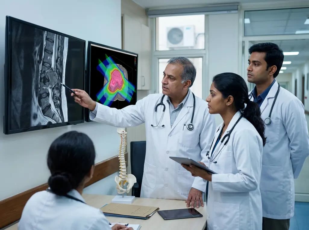 Optimizing Primary Spinal Tumor Management with Intralesional Excision and Charged-Particle Therapy