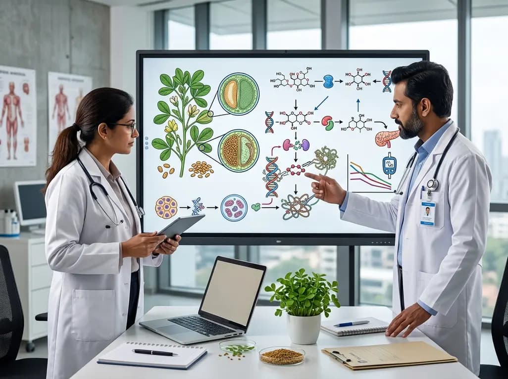 Decoding the Molecular Basis of Fenugreek's Anti-Diabetic Properties