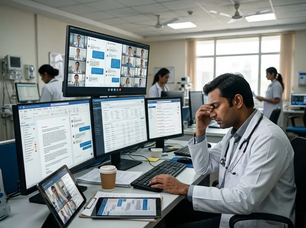 Understanding the Challenges of Online Medical Team Effectiveness