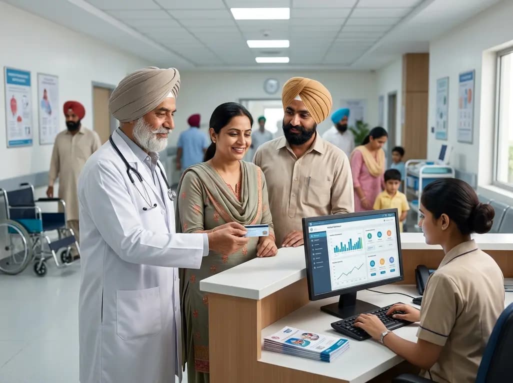 Punjab's Rs 10 Lakh Cashless Health Scheme Progress