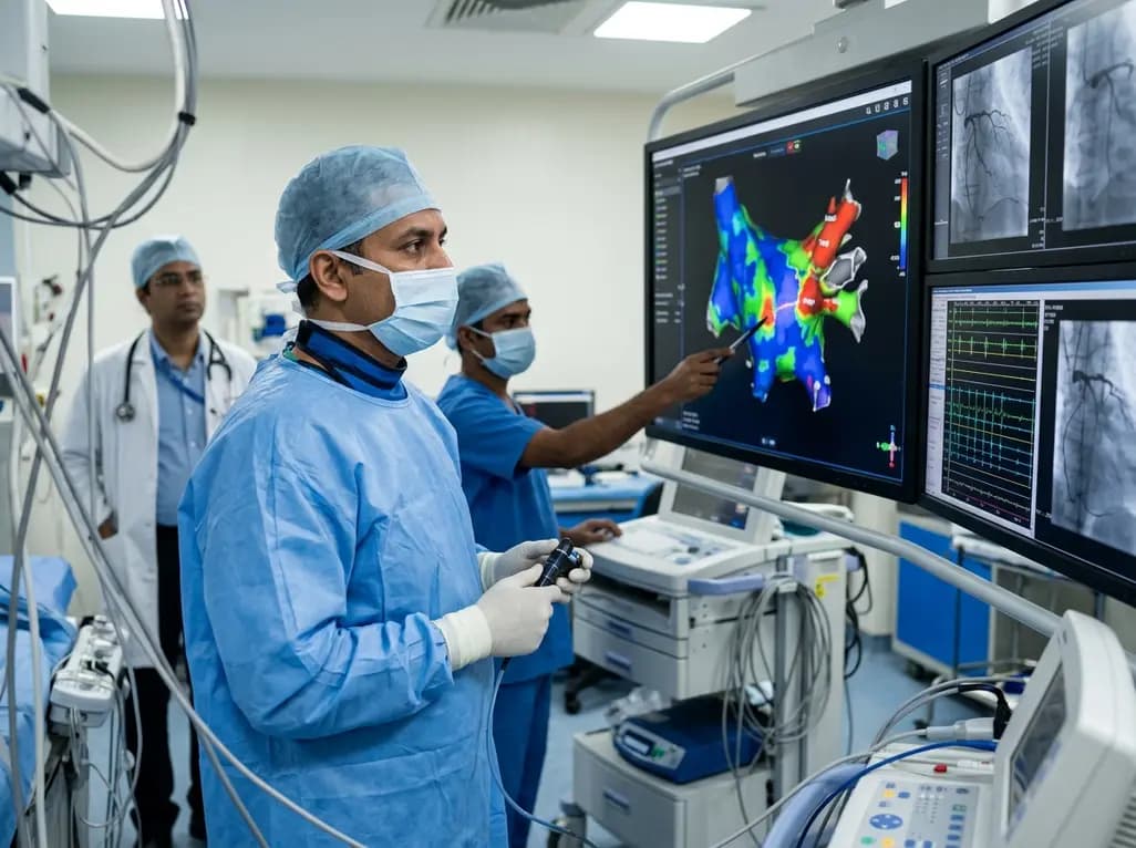 Electrophysiological Traits of the Right Middle Pulmonary Vein and Carina Ablation