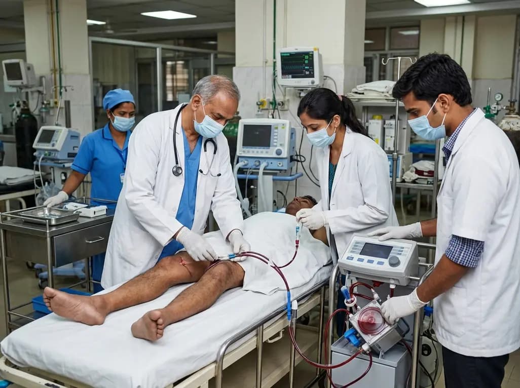 Innovative Femoral Dual-Lumen Cannula Design for Remote Life Support