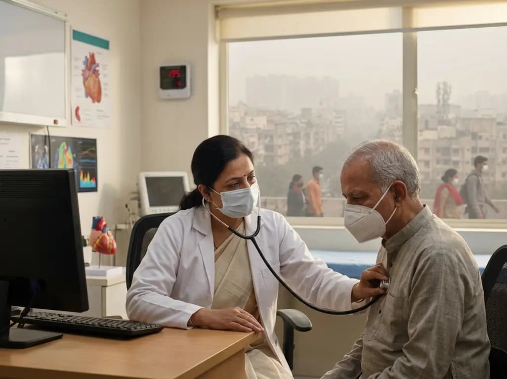 Global Rise in NCD Deaths Among Elderly Linked to PM2.5 Pollution