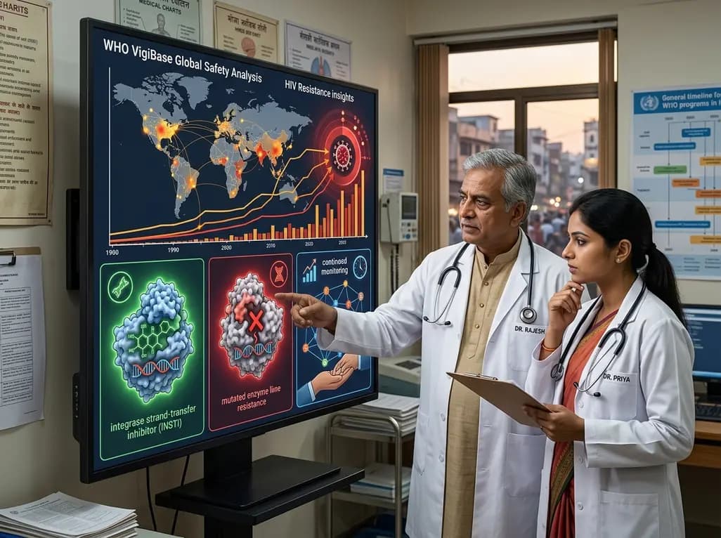 HIV Resistance to INSTIs: Insights from WHO VigiBase Global Safety Analysis