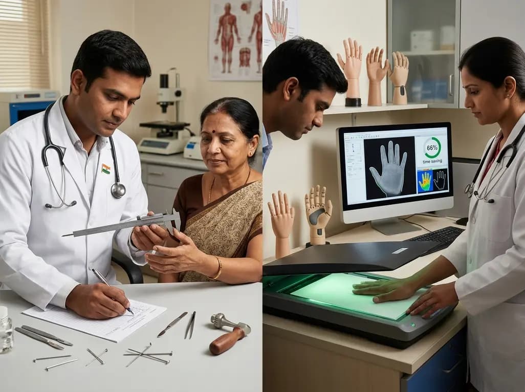 Scanning vs. Direct Measurement: Reliability in Hand Anthropometry