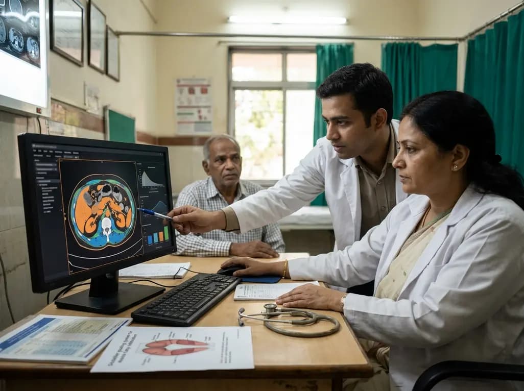 Agreement Between CT-Based Body Composition Software and Qualitative Muscle Assessment