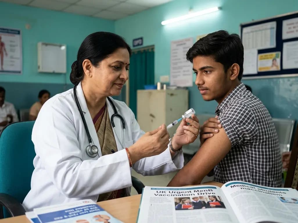 UK Launches Urgent MenB Vaccine Drive After Major Outbreak