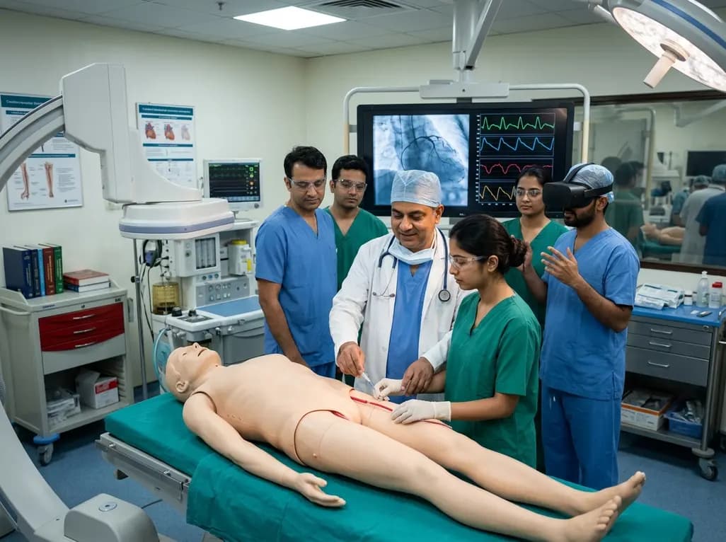 Simulation-Based Cardiovascular Training: Bridging Skill and Safety in Surgery