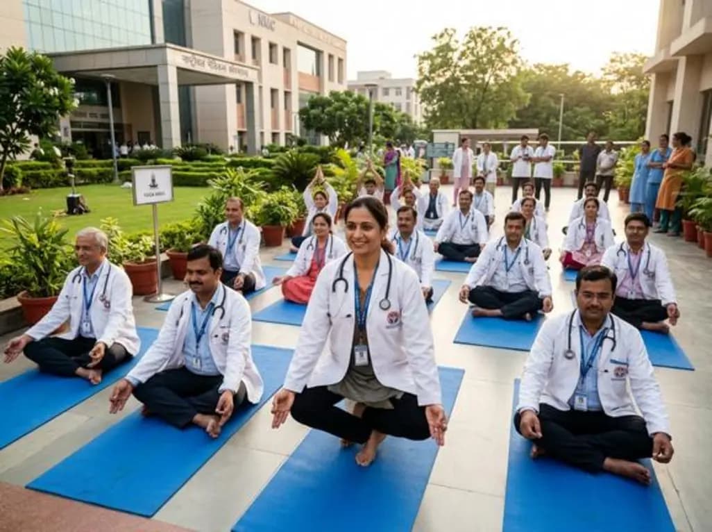 Unlock Vitality: Join NMC's Yoga Day for Healthy Aging!