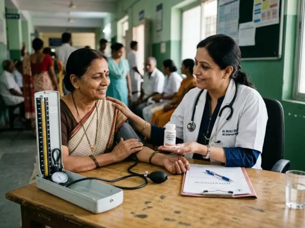 Managing Hypertension in Postmenopausal Women via Calcium Supplementation