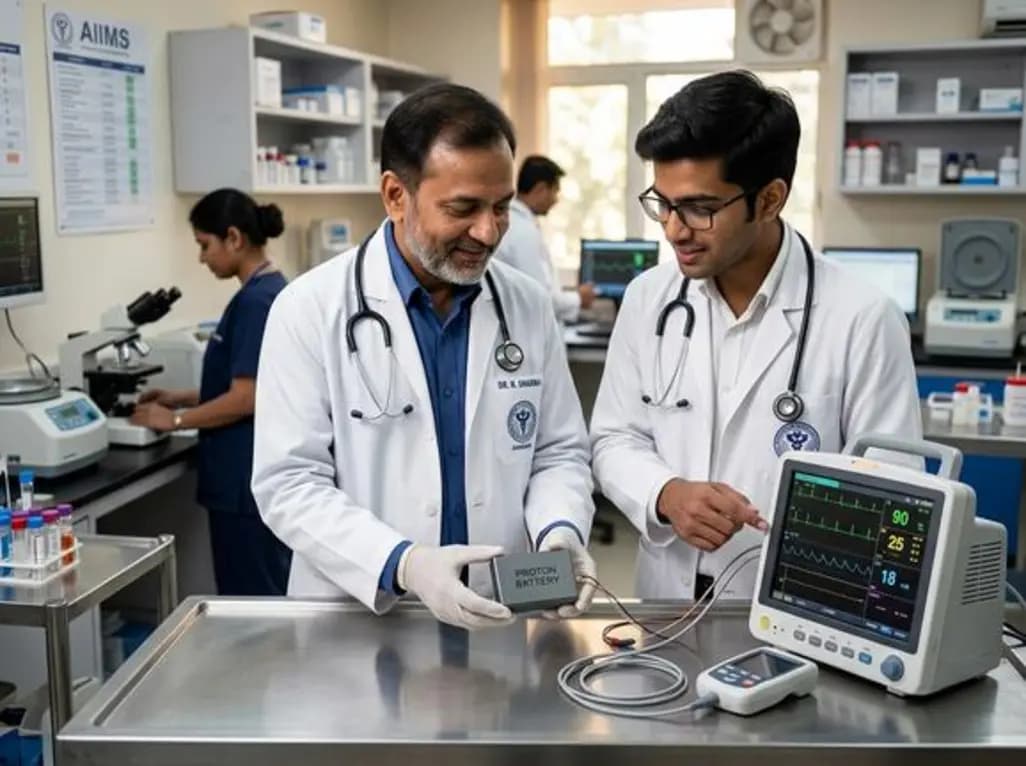 Breakthrough in Solid-State Proton Batteries: Powering the Future of Medical Technology