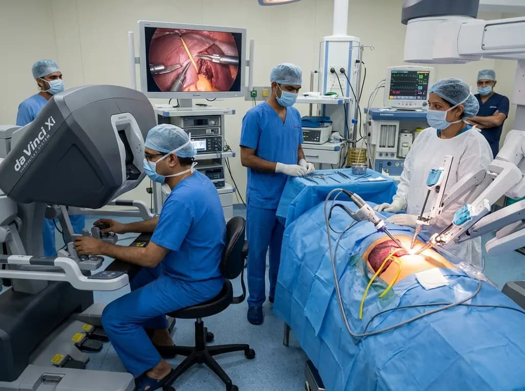 Double Rubber Band Technique: Advancing Robotic Liver Transection