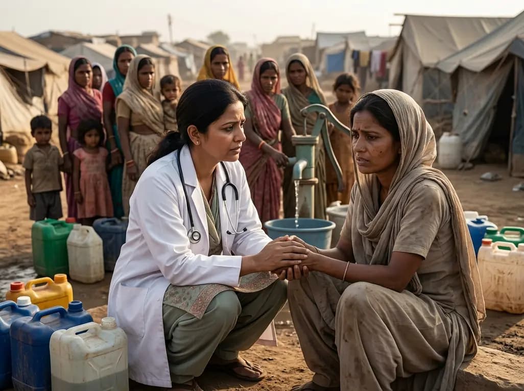 Gendered Water Management Stress: The Psychosocial Toll of Scarcity in Displacement Settings