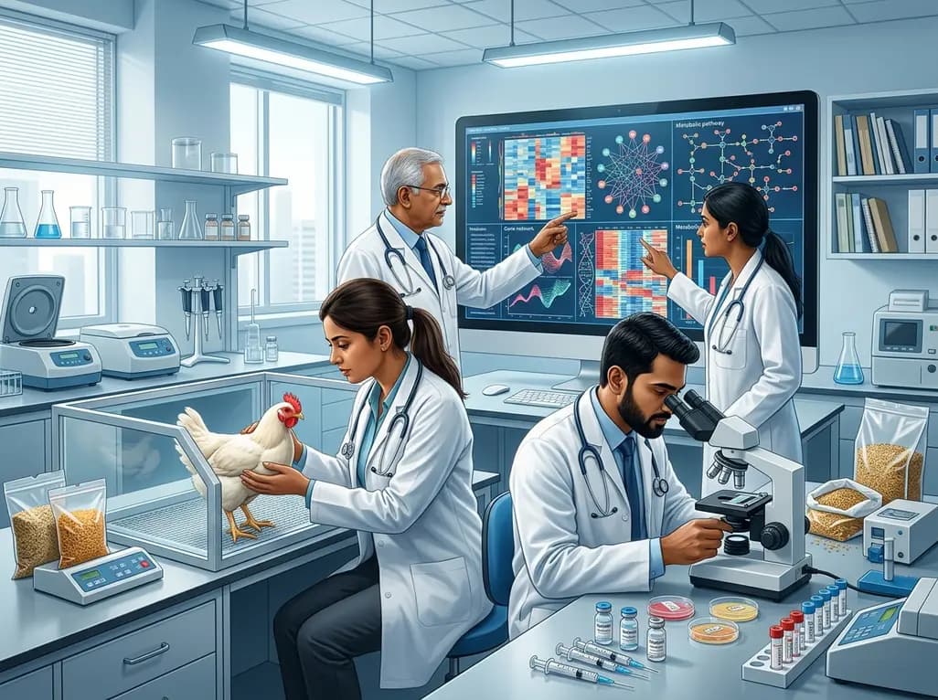Multi-Omics Insights into Diverse Metabolic Signatures of Poultry Gut Health Interventions