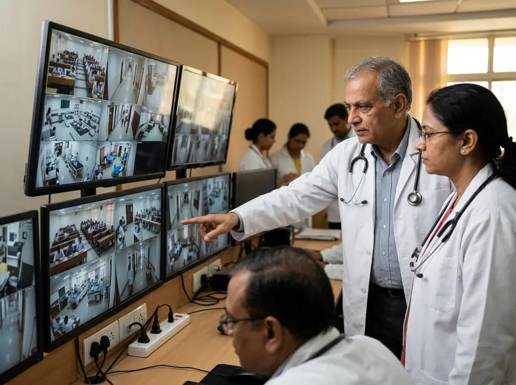 NMC Mandate: 7 Critical Steps for CCTV Compliance in Medical Colleges