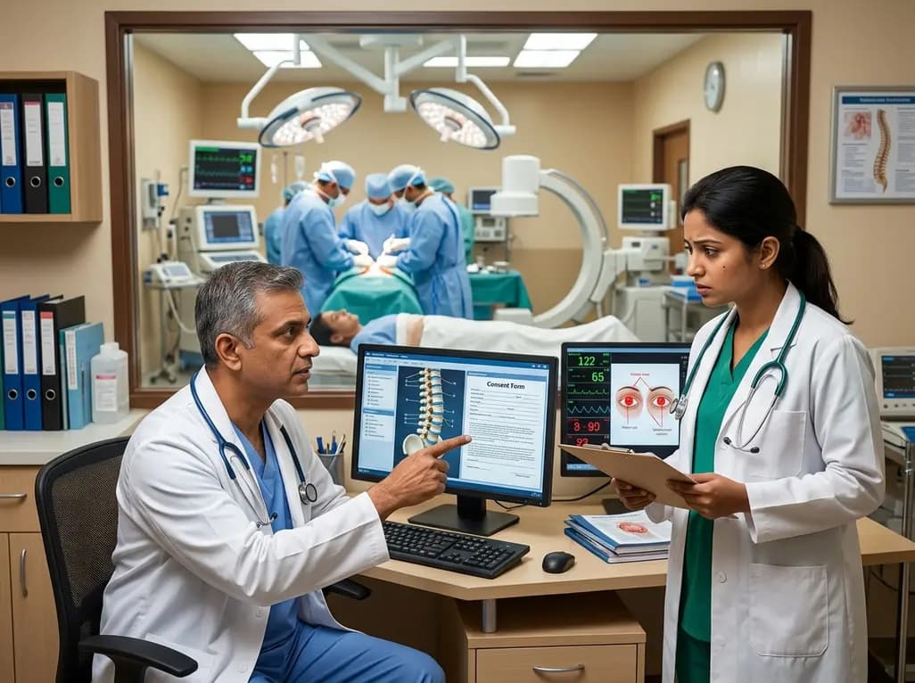 Perioperative Visual Loss in Spine Surgery: Addressing the Consent Gap