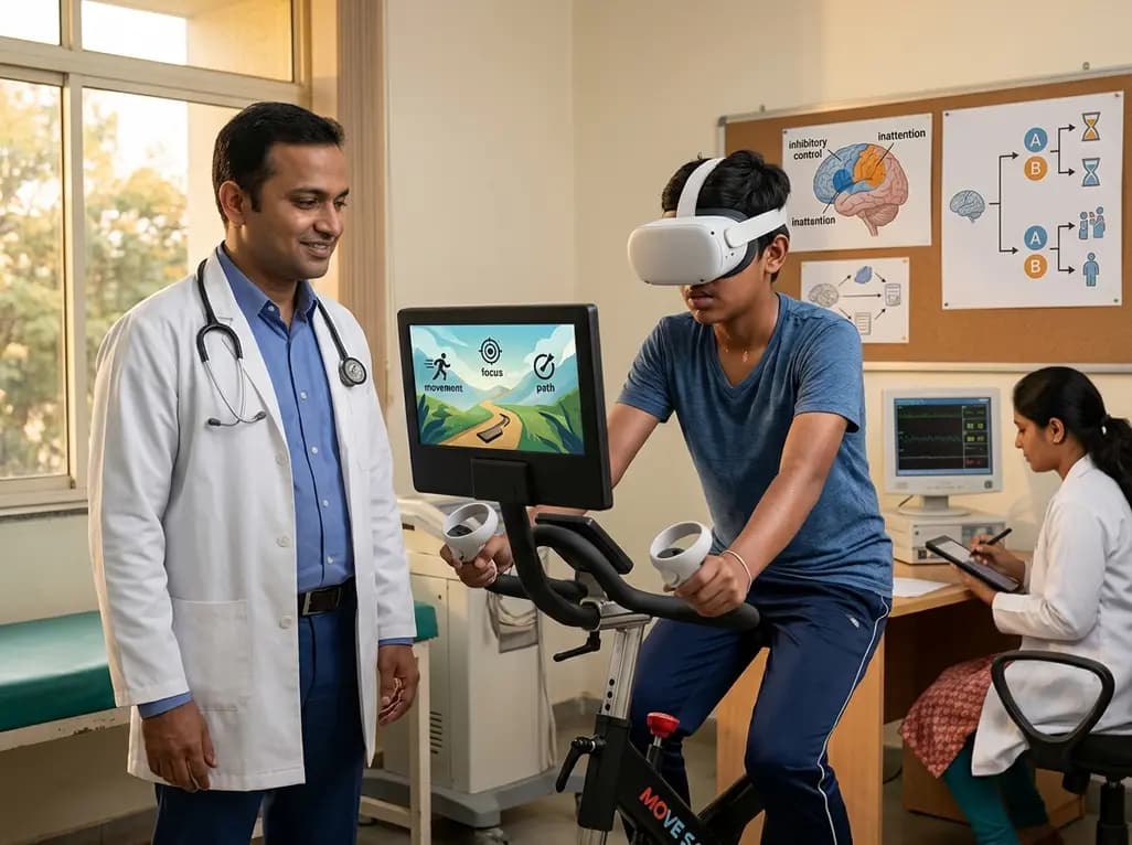 High-Intensity VR Exergaming: A Novel Protocol for Adolescent ADHD