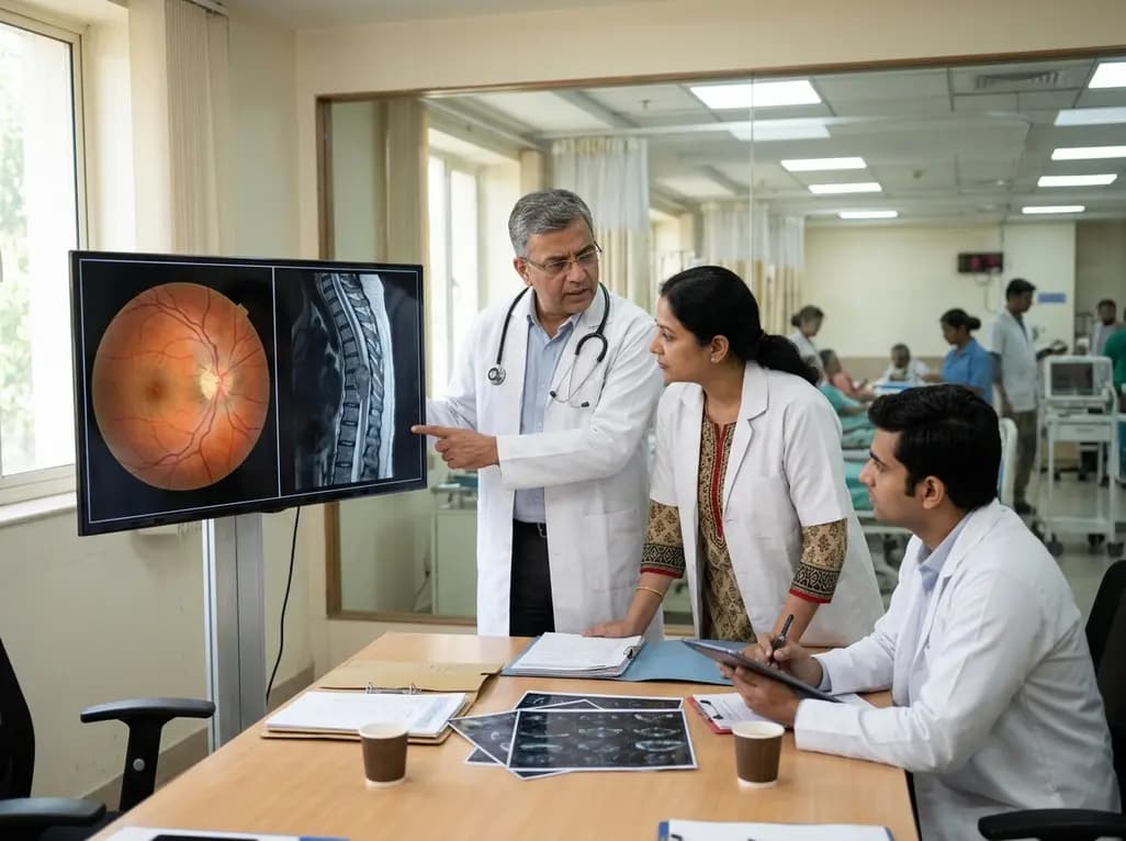 Intradural Spinal Tumors as a Rare Cause of Vision-Threatening Papilloedema