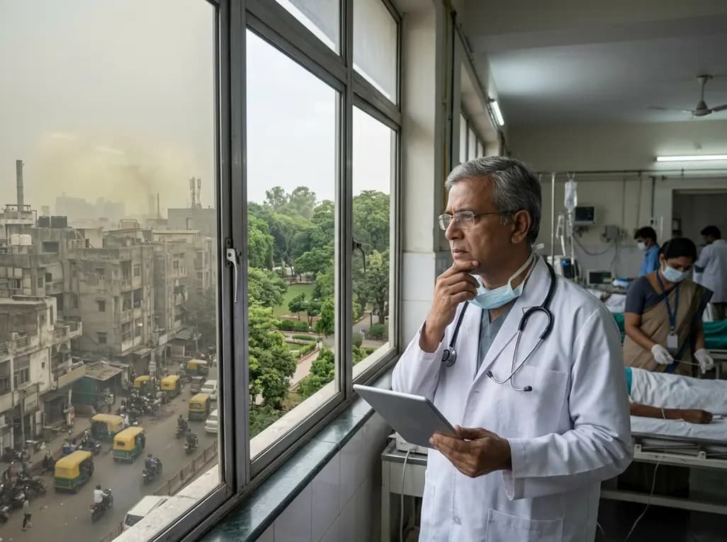 How Air Pollution Worsened India's COVID-19 Mortality