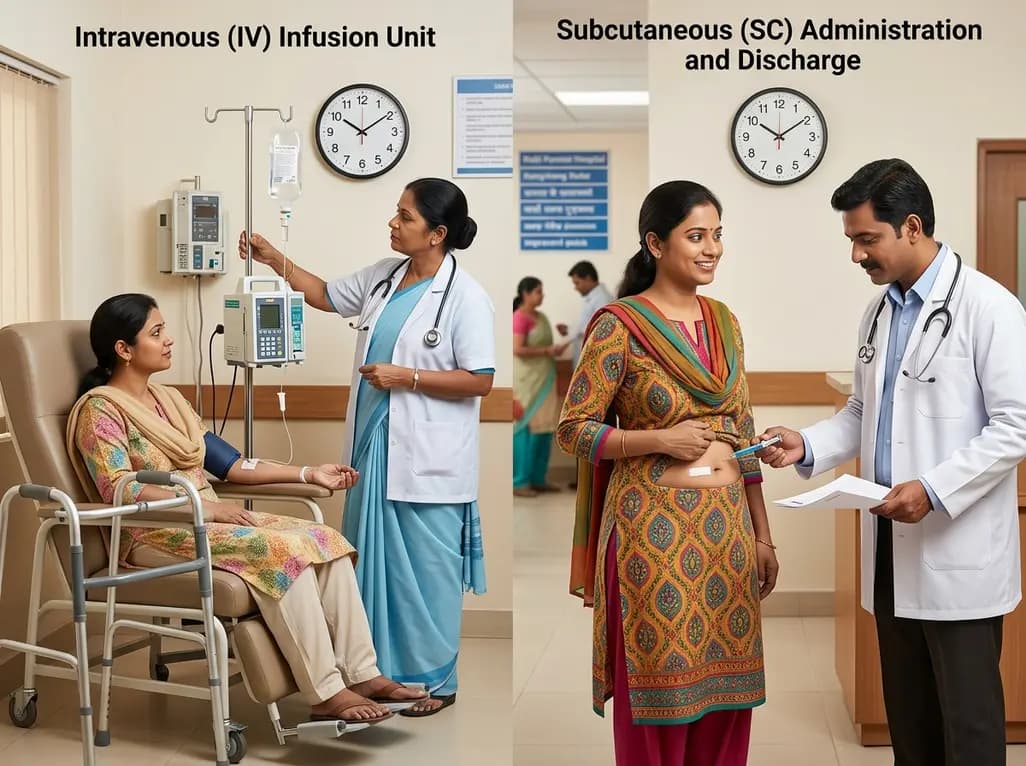 Subcutaneous Natalizumab vs. Intravenous Administration: Results from the EASIER 2 Study