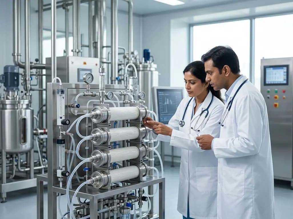 Advancing Monoclonal Antibody Manufacturing with Hollow Fiber Countercurrent Dialysis