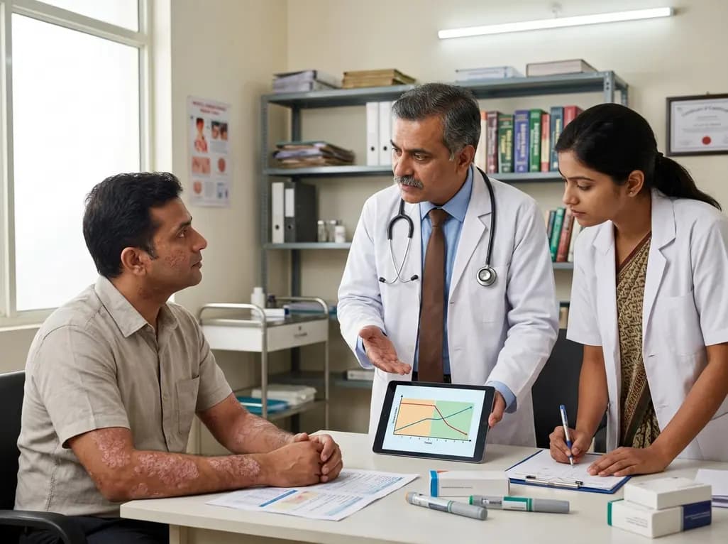 Optimizing Psoriasis Care: Real-World Evidence on Biologic Switching and Dose Adjustment