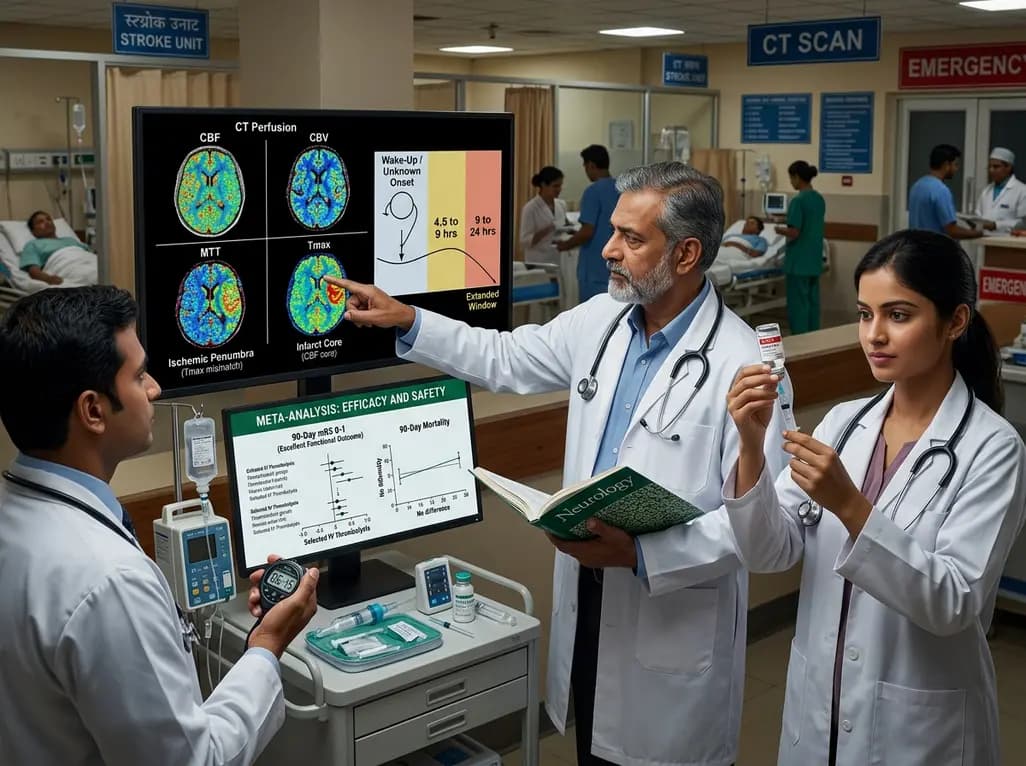 IV Thrombolysis Extended Window for Acute Ischemic Stroke: Efficacy and Safety Meta-Analysis