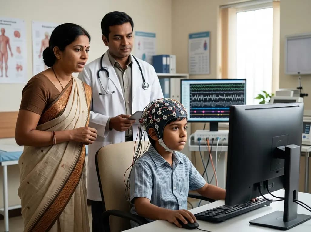 Neural Processing of Own Name Hearing and Visual Attention in Autistic Children: An ERP Study
