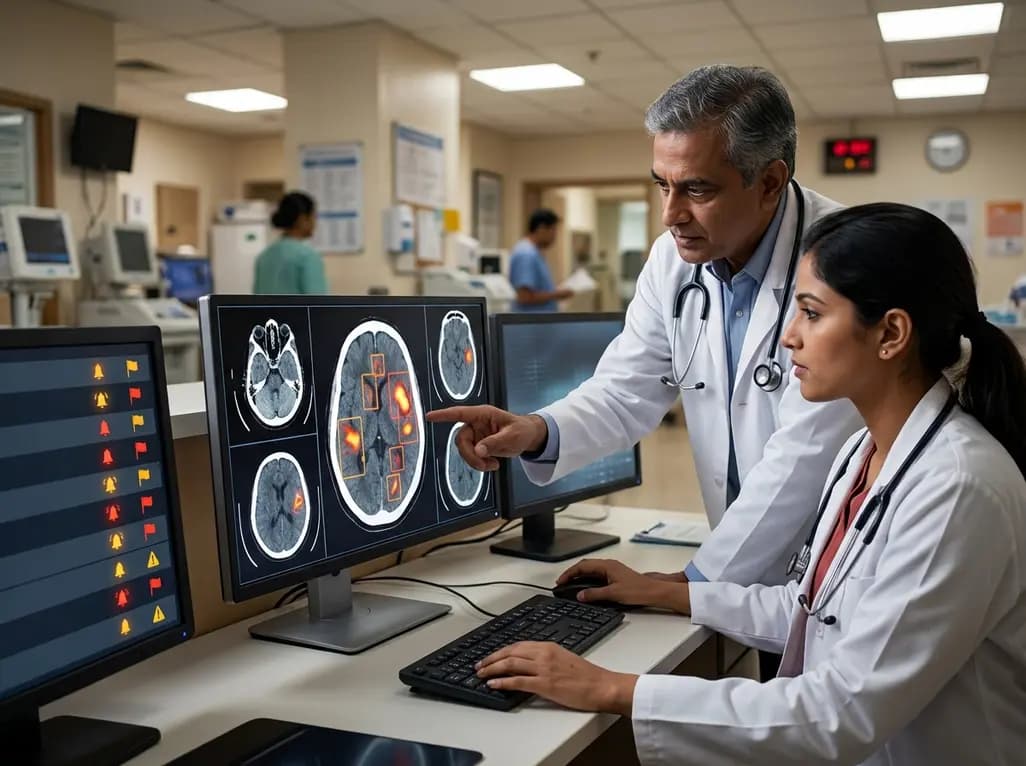 Deep Learning Model Identifies Acute Ischaemic Stroke Lesions on Unannotated Brain CT Scans