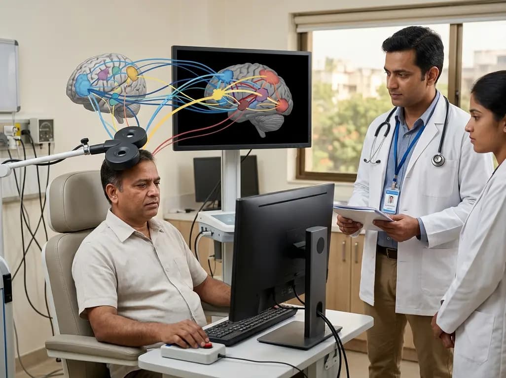 Reaction Time Variability and Brain Network Connectivity in Treatment-Resistant Depression