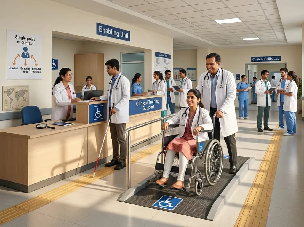 NMC Mandates Enabling Units for Disabled Medical Students