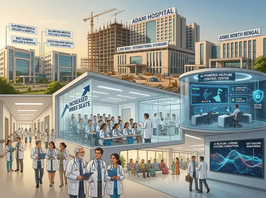West Bengal Healthcare Infrastructure: Major New Upgrades
