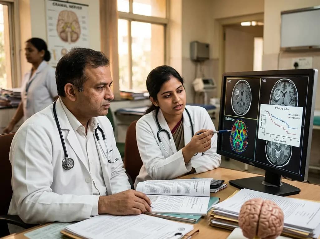Evaluating DTI-ALPS as a Prognostic Marker in Glioblastoma Management