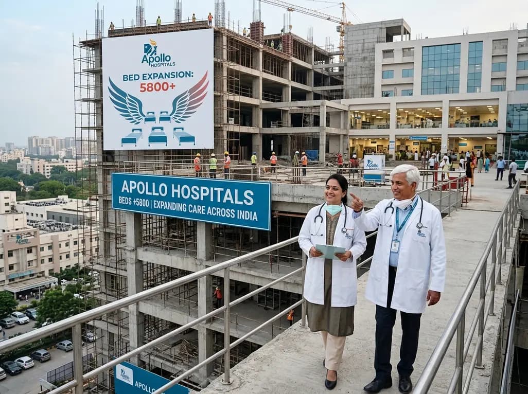 Apollo Hospitals Plans 5,800 Bed Addition as Revenue Soars