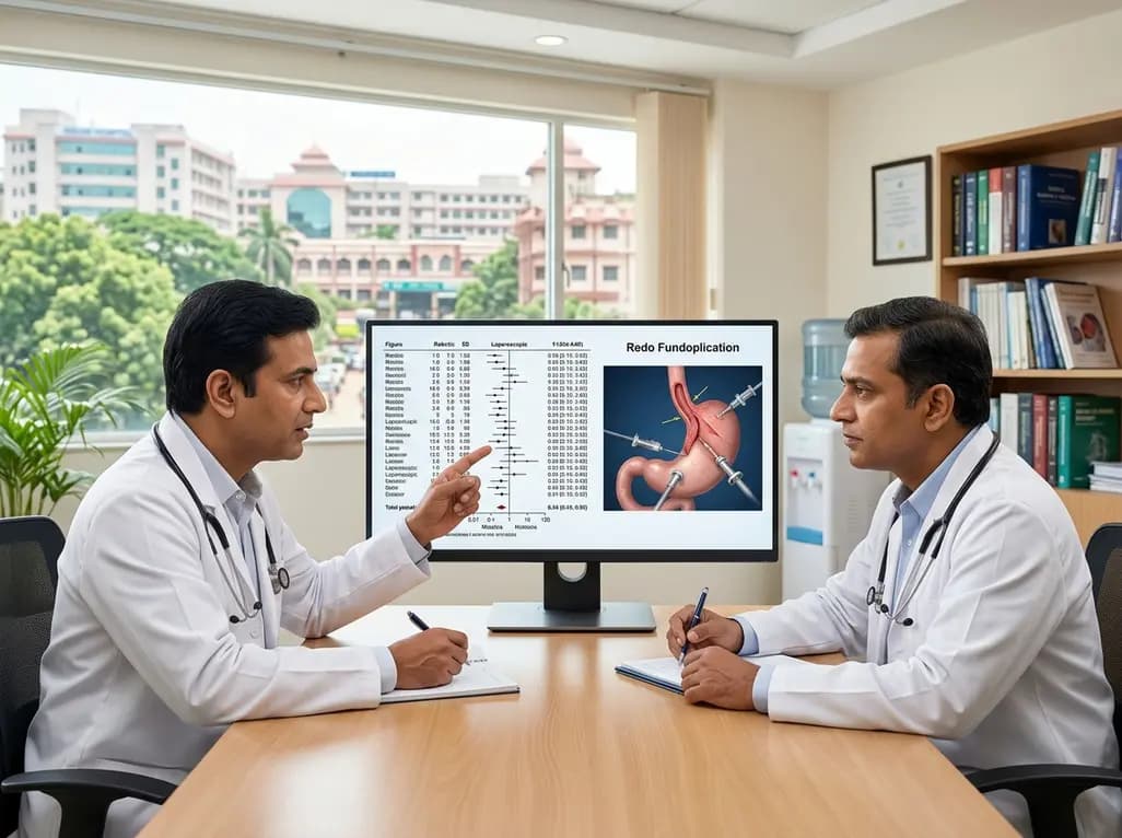 Safety and Efficacy of Robotic Redo Fundoplication: Meta-Analysis Insights