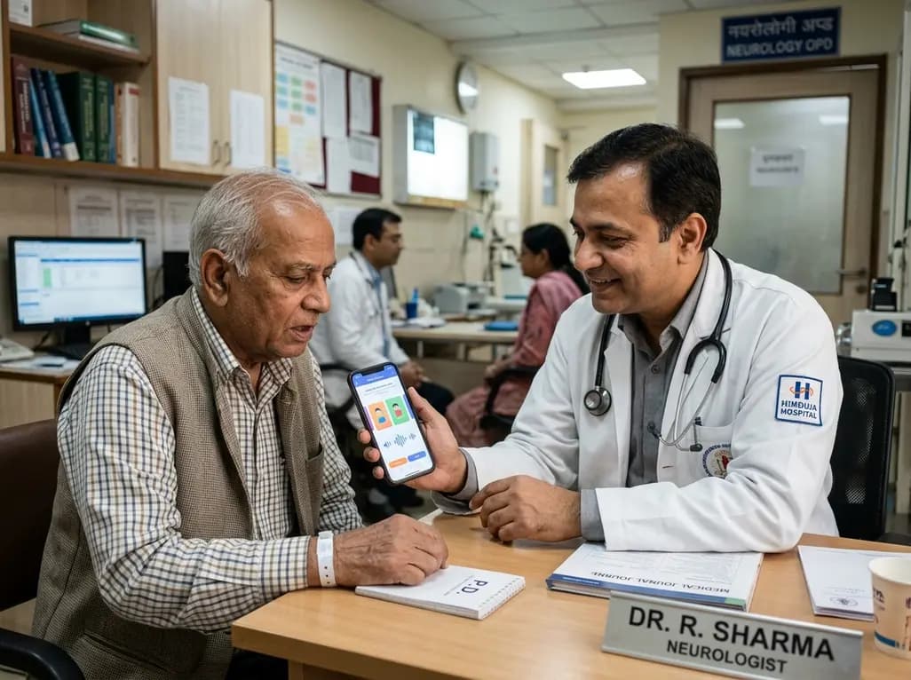 Evaluating Mobile Apps for Parkinson Disease Speech Therapy