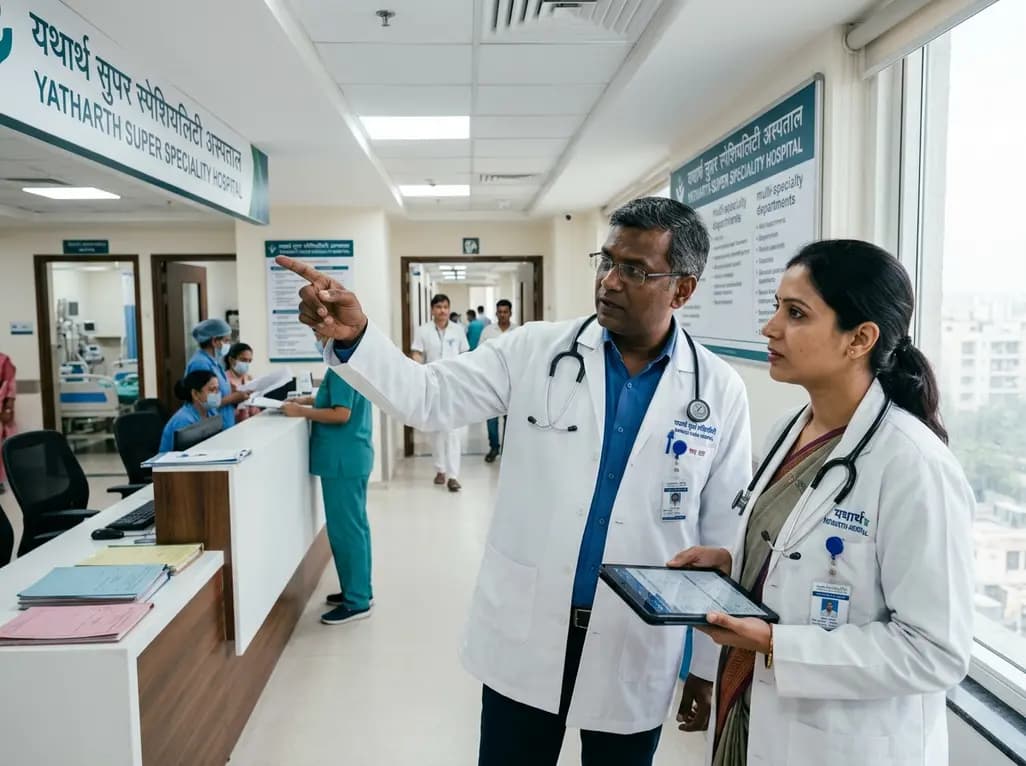 Aster and Advent Eye Stake in Yatharth Hospitals Chain