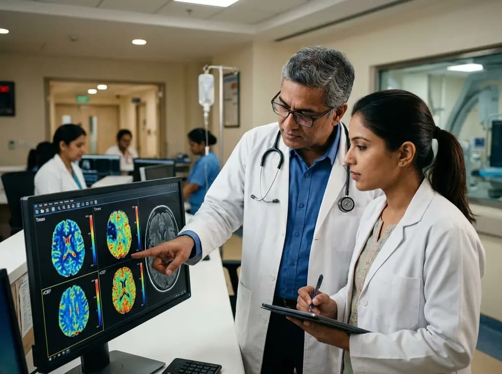 Perfusion Imaging and Endovascular Strategy in Low-NIHSS LVO Stroke