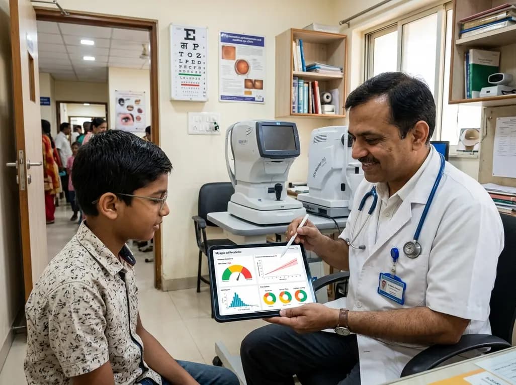 The Application of Artificial Intelligence in Myopia Prediction for Children and Adolescents