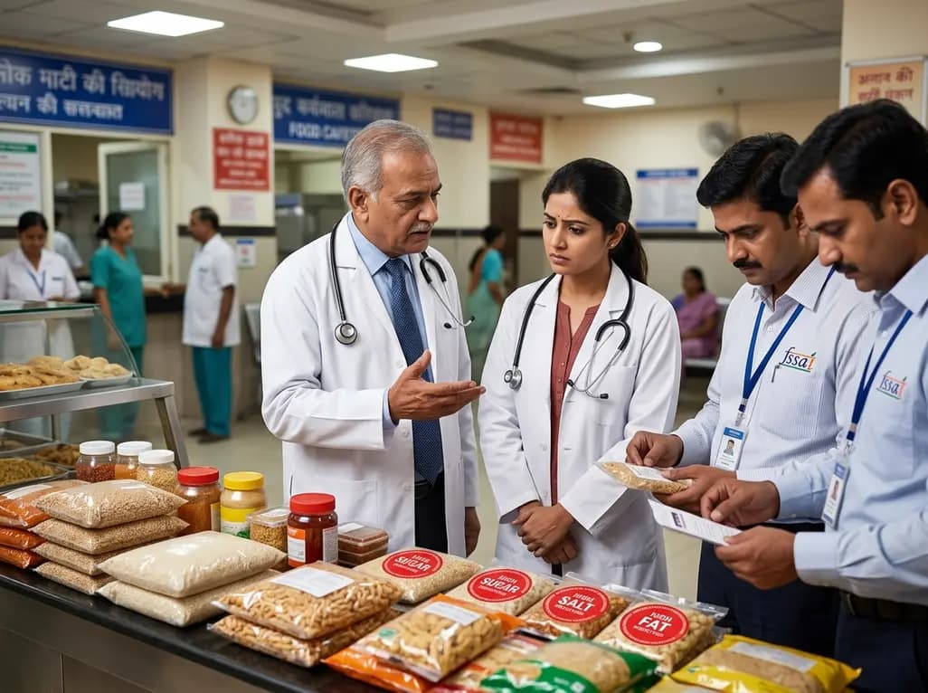 India's Food Safety Crackdown: Raids and Warning Labels