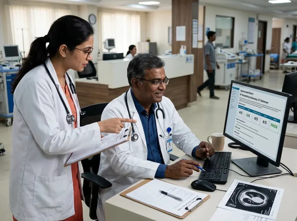 A Quality Assessment Rubric for AI-Generated Patient-Friendly Radiology Reports
